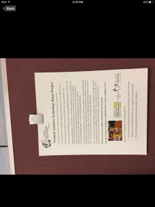 Screen shot of knfbReader image scan