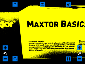 Screen shot of VisionAssist app in Highlights mode